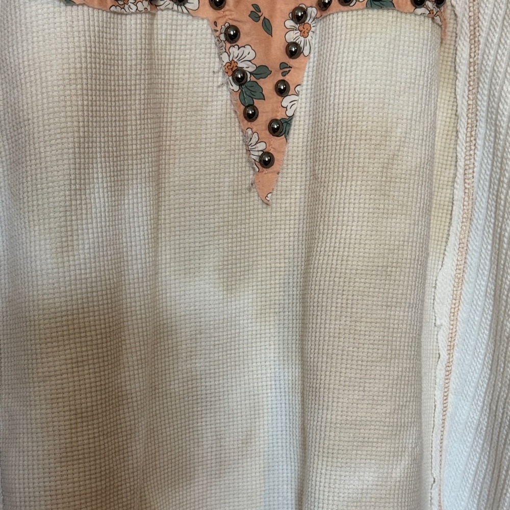 POL Floral Star Patchwork Top - image 7